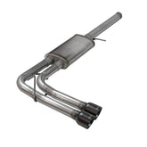 Flow Fx Cat-Back Exhaust System 2009-2013 Silverado/Sierra 1500 5.3L V8 Flow Fx 3.0 Inch To Dual 2.5 Inch Cat-Back, Dual Side Exit, 409 Stainless Steel Exhaust System With Black Tips Flowmaster