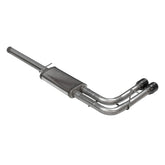Flow Fx Cat-Back Exhaust System 2009-2013 Silverado/Sierra 1500 5.3L V8 Flow Fx 3.0 Inch To Dual 2.5 Inch Cat-Back, Dual Side Exit, 409 Stainless Steel Exhaust System With Black Tips Flowmaster