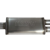 Flow Fx Cat-Back Exhaust System 2009-2013 Silverado/Sierra 1500 5.3L V8 Flow Fx 3.0 Inch To Dual 2.5 Inch Cat-Back, Dual Side Exit, 409 Stainless Steel Exhaust System With Black Tips Flowmaster