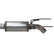 Flow Fx Extreme Cat-Back Exhaust System 2016-2023 Toyota Tacoma 3.5L Flow Fx Extreme, Stainless Steel, 3.0 Inch High Clearance Cat-Back Exhaust System Flowmaster