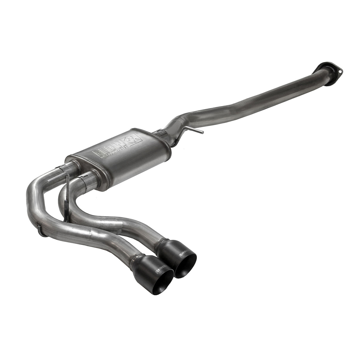 Flow Fx Cat-Back Exhaust System Fits 1999-2006 GM 1500 (2007 1500 Classic) 4.3, 4.8, 5.3-Liter, Flow Fx Cat-Back, Dual Same Side Out Exit, Stainless Steel Exhaust System Flowmaster