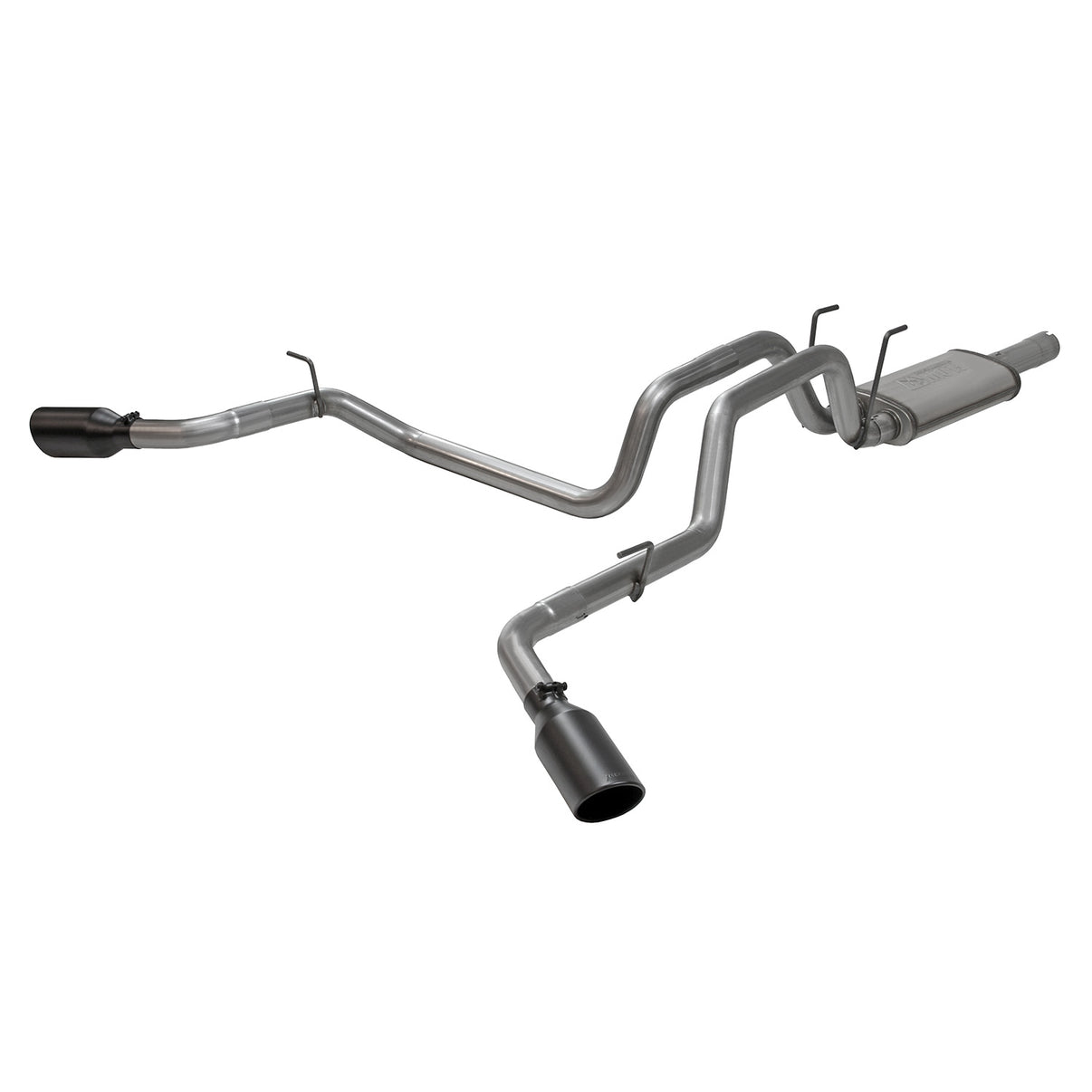 Flow Fx Cat-Back Exhaust System Fits 2006-2008 Dodge Ram 1500 5.7-Liter Cat-Back, Dual Side Exit, Stainless Steel Exhaust System Flowmaster