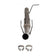 Flow Fx Direct Fit Muffler Fits 17-26 Ford F250/F350 6.2L, 6.8L, 7.3L Gas Ffx Direct Fit Muffler Exhaust System, 409 Stainless Steel Flowmaster