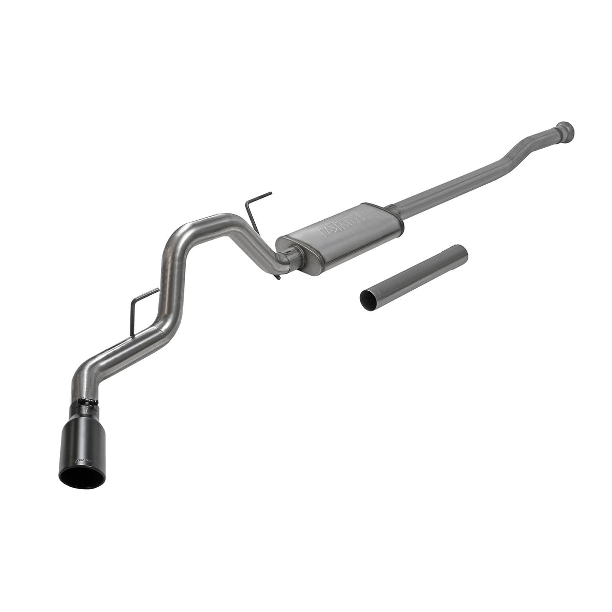 Flow Fx Cat-Back Exhaust System Fits 2021-2025 Ford F-150 2.7, 3.5, 5.0-Liter, Flow Fx Cat-Back 3.00-Inch Stainless Steel Exhaust System, Single Out Side Exit Flowmaster