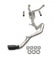 Flowfx Cat-Back Exhaust System Fits 2022-2025 Toyota Tundra 3.4-Liter, Cat-Back, Single Side Exit, Stainless Steel Exhaust System Flowmaster