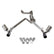 Flow Fx Cat-Back Exhaust System Fits 2025 2026 Ram 1500 3.0L Standard And High Output, Flowfx Cat-Back 409 Stainless Steel Flowmaster