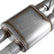 Flow Fx Cat-Back Exhaust System Fits 2025 2026 Ram 1500 3.0L Standard And High Output, Flowfx Cat-Back 409 Stainless Steel Flowmaster