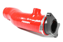 Load image into Gallery viewer, PERRIN 22-24 Subaru WRX / 20-25 LGT &amp; OBXT Turbo Inlet Hose w/Turbo Adapter Flange (Long) - Red