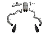 Corsa 25-26 RAM 1500 RHO Crew Cab 3.0L Turbo Cat-Back Dual Rear Exit w/ 5in Single Black Pro Series