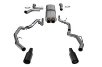 Corsa 25-26 RAM 1500 RHO Crew Cab 3.0L Turbo Cat-Back Dual Rear Exit w/ 5in Single Black Pro Series