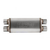 Flow Fx Muffler Flow Fx Muffler 3.00 Dual In/3.00 Dual Out Straight Through Performance Moderate Sound Stainless Steel Flowmaster