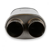 Flow Fx Muffler Flow Fx Muffler 3.00 Dual In/3.00 Dual Out Straight Through Performance Moderate Sound Stainless Steel Flowmaster