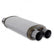 Flow Fx Muffler Flow Fx Muffler 3.00 Dual In/3.00 Dual Out Straight Through Performance Moderate Sound Stainless Steel Flowmaster