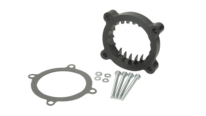 Throttle Body Spacer 1 Inch 11-14 Ford F-150/Ford Mustang Black Volant