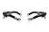 UMI Performance 64-72 GM A-Body Tubular Upper & Lower Front A-Arm Kit - Black