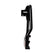 ARB W/Carrier Rear Step Towbar Lhs Blk 80 Series
