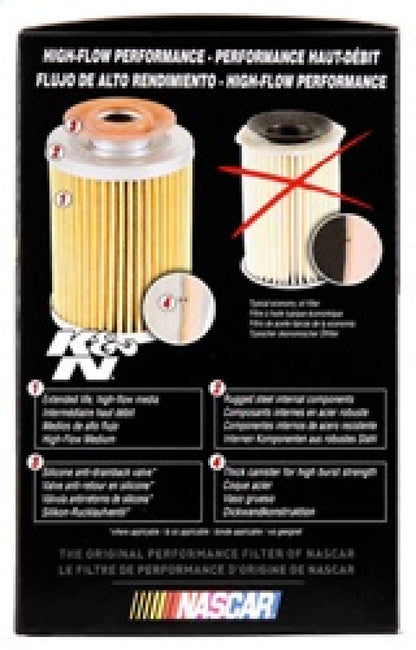 K&N Oil Filter | 13/16 In. - 16 Thread | HP-3003