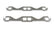 Header Gaskets Aluminum Layered Fits 1955-1991 Chevrolet 262-400 Gen I Small Block 1.45 Inch x 1.48 Inch Square Ports Mr Gasket