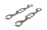 Header Gaskets Aluminum Layered Fits 1955-1991 Chevrolet 262-400 Gen I Small Block 1.45 Inch x 1.48 Inch Square Ports Mr Gasket