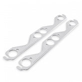 Header Gaskets Aluminum Layered Fits 1955-1991 Chevrolet 262-400 Gen I Small Block Round Ports Mr Gasket