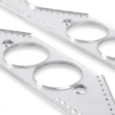 Header Gaskets Aluminum Layered Fits 1955-1991 Chevrolet 262-400 Gen I Small Block Round Ports Mr Gasket
