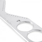 Header Gaskets Aluminum Layered Fits 1955-1991 Chevrolet 262-400 Gen I Small Block Round Ports Mr Gasket
