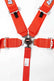 Red - 3 in. Lap and Shoulder - 2 in. Sub 741011RQP