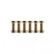 Collector Gaskets Solid Aluminum Fits 2-1/2 Inch Diameter 3-Bolt Round Header Collectors Mr Gasket