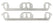 Header Gaskets Aluminum Layered Fits 1992-2003 5.2L Magnum and 1993-2003 5.9L Magnum Engines Mr Gasket