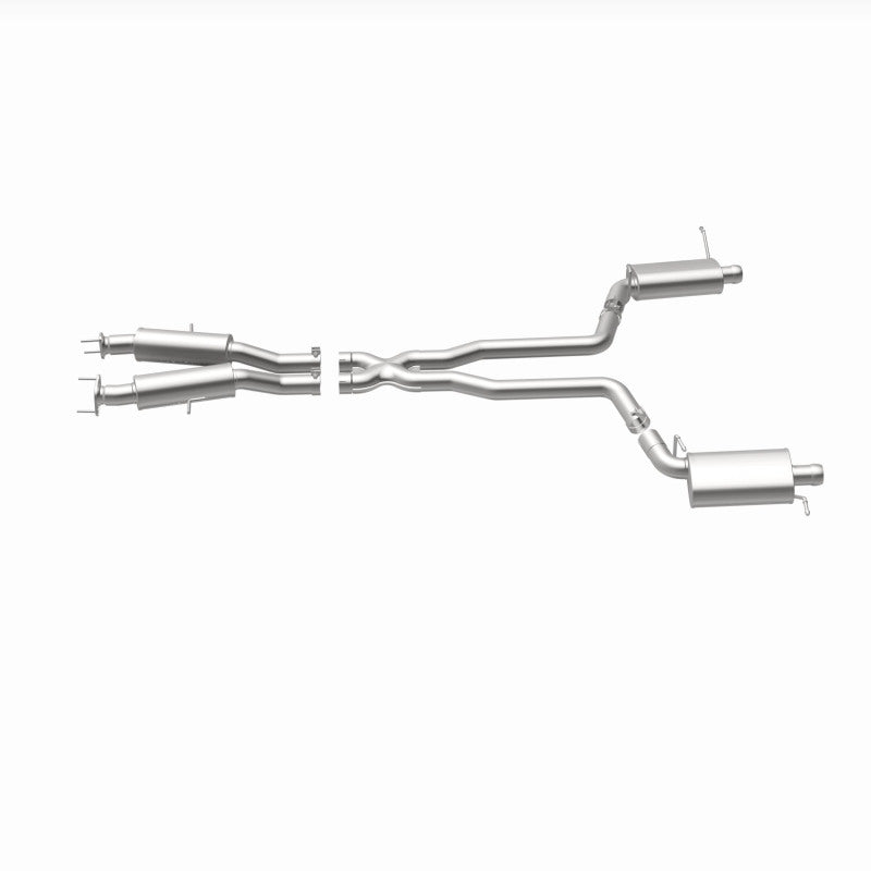 MagnaFlow 12 Jeep Grand Cherokee V8 6.4L Dual Split Rear Exit Stainless Cat Back Performance Exhaust