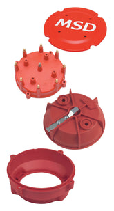 Pro-Cap Cap-A-Dapt Kit, Fits MSD Distributors The Same Cap Used On 44 Amp Pro-Mags For Your Pro-Billet Distributor MSD Ignition