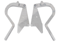 CVF Racing Polished billet trunk hinges for 1968 to 1974 Chevrolet Nova, part TRUNK-HINGE-KIT-74N