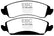 EBC 09-14 Cadillac Escalade 6.0 Hybrid Ultimax2 Front Brake Pads