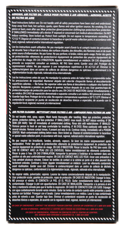 K&N Filter Recharger Kit | Aerosol Recharger Service | 99-5000