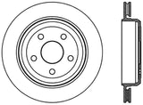 StopTech Slotted Sport Brake Rotor 11-17 Jeep Grand Cherokee (Excludes SRT8)