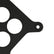 Performance Carburetor Base Gasket 1/4 Inch Thick 4-Hole Fits Holley 4-Barrel Squarebore Carburetors with 1-5/8 Inch Bore up to 600 cfm Mr Gasket