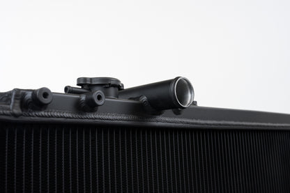 CSF All-Aluminum Radiator — 1993-1998 Toyota Supra | 3.0L I6, 2-Row 42mm, Black | 2882B