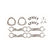 Header Install Kit Ultra-Seal Fits 1955-1991 Chevrolet 262-400 Gen I Small Block with Oval Ports Mr Gasket