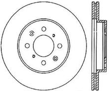 Load image into Gallery viewer, Stoptech Acura &amp; Honda Civic/Del Sol Front CRYO-STOP Rotor