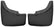 Husky Liners 15 Chevrolet Silverado 3500 HD Black Dually Rear Mud Guards