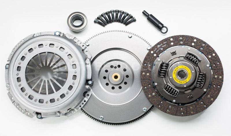 South Bend Clutch 94-98 Ford 7.3 Powerstroke ZF-5 Org Feramic Clutch Kit (Solid Flywheel)