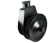 Borgeson P/S Pump; Saginaw Self Contained; Black With Straight Return Tube. Includes Sing 800329