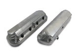 Holley 2-Piece Ford Style Valve Cover - Gen III/IV LS - Natural 241-185