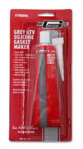Silicone RTV Grey 3 Oz. Tube RTV Grey 3 Ounce Tube Mr Gasket