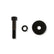 Harmonic Balancer Bolt and Washer Set Fits 283-400 Chevrolet Gen I Small Block Mr Gasket