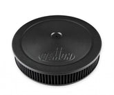Demon Air Cleaner 14 Inch Black Demon Branded 14 Inch Black Air Cleaner Assembly With Reusable Gauze Style Filter Element Demon Fuel Systems
