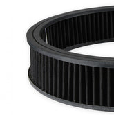 Demon Air Cleaner 14 Inch Black Demon Branded 14 Inch Black Air Cleaner Assembly With Reusable Gauze Style Filter Element Demon Fuel Systems