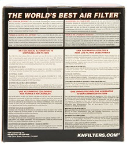 K&N Universal Air Filter | Round Tapered, 3in Flange, 4in Tall | RU-3700