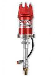 Pro Mag 12Lt Generator, Chevy, Red Supplied With A Bronze Gear, Band Clamp, Cap And Rotor MSD Ignition