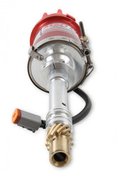 Pro Mag 12Lt Generator, Chevy, Red Supplied With A Bronze Gear, Band Clamp, Cap And Rotor MSD Ignition